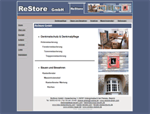 Tablet Screenshot of denkmalpflege-bayern.com